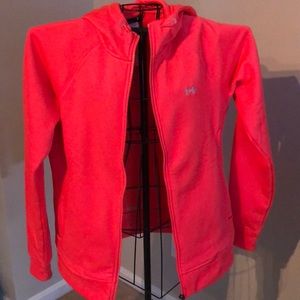 Under armour cold wear full zip hoodie jacket.